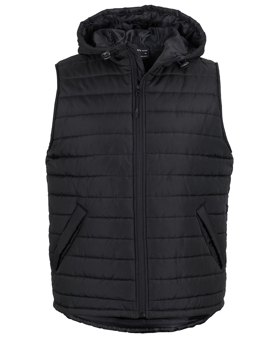 JB's HOODED PUFFER VEST