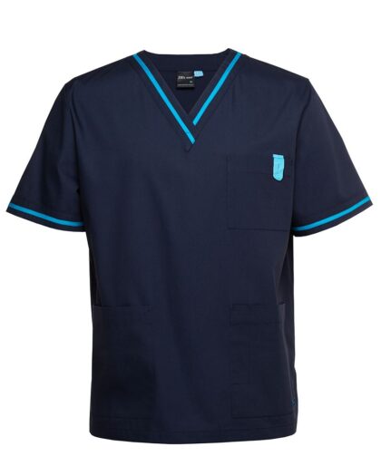 JB's CONTRAST UNISEX SCRUBS TOP