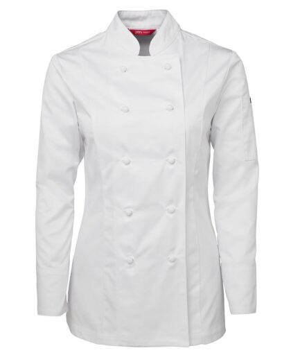 JB's LADIES L/S CHEF'S JACKET