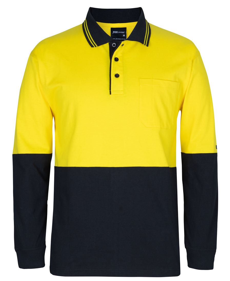 JB's HV L/S COTTON POLO