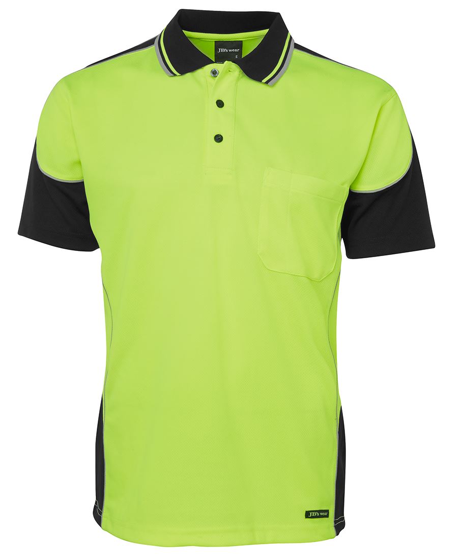 JB's HV 4602.1 S/S CONTRAST PIPING POLO