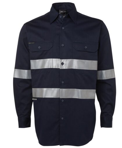 JB's (D+N) L/S 190G WORK SHIRT HV