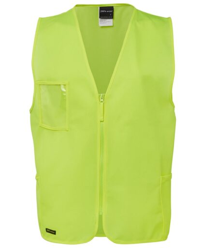 JB's HV ZIP SAFETY VEST