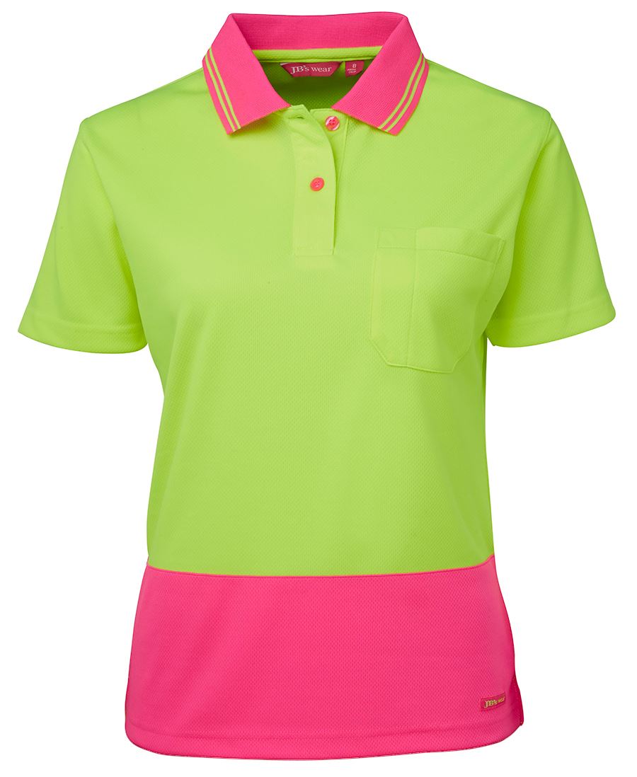 JB's LADIES HV S/S COMFORT POLO