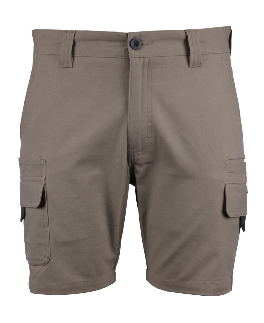 JB's MULTI POCKET STRETCH CANVAS SHORT