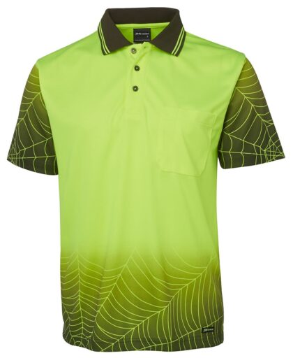 JB's HI VIS S/S WEB POLO