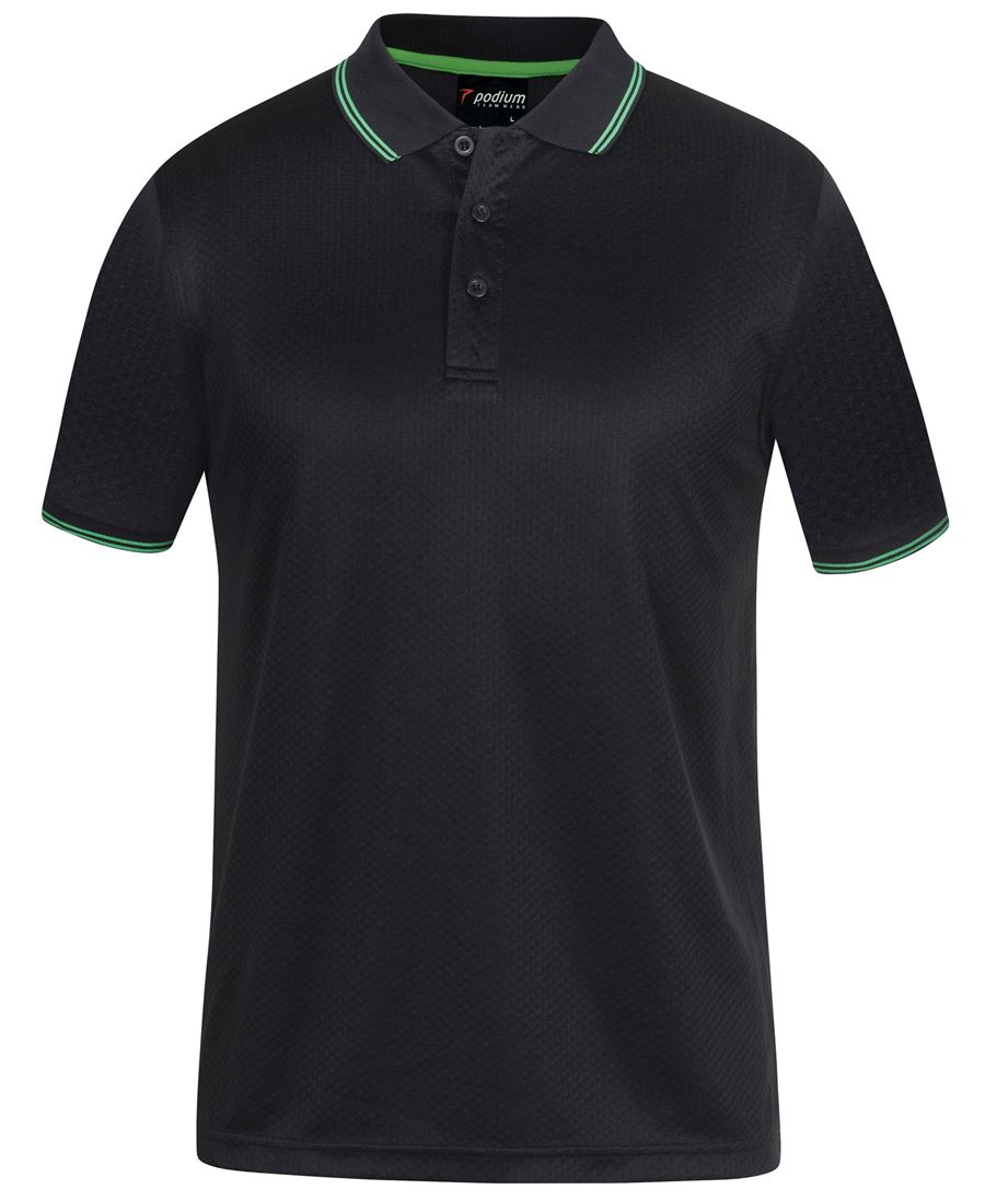 PDM JACQUARD CONTRAST POLO