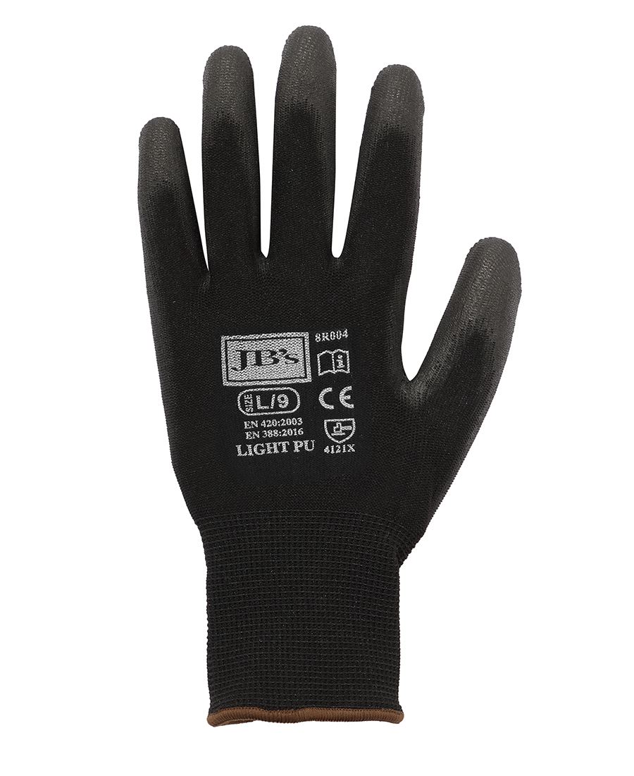 JB's LIGHT PU BREATHABLE GLOVE (12 PK)