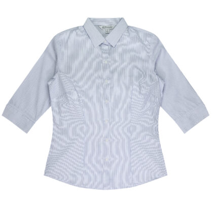 HENLEY LADY SHIRT 3/4 SLEEVE RUNOUT - V2900T