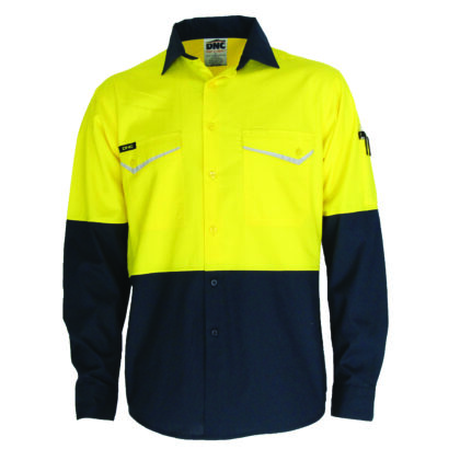 2 tone RipStop Cool Shirt L/S