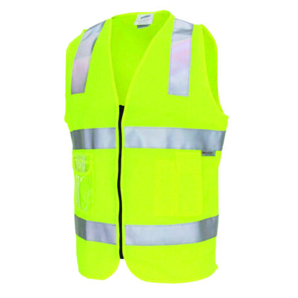 D&N Sfty Vest ID Pocket & Tape