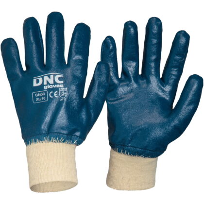 Blue Nitrile Full Dipped Glove